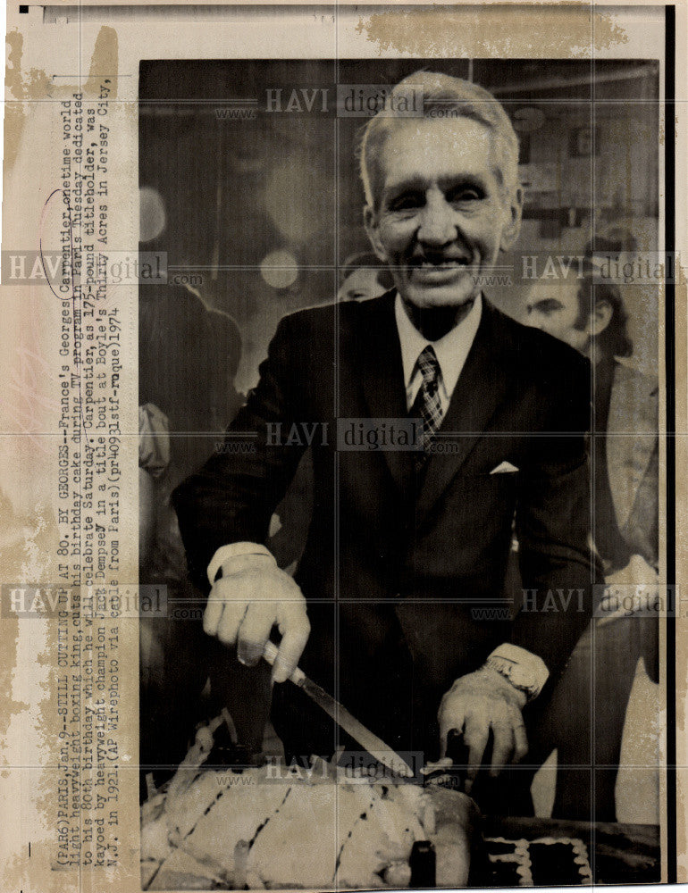 1974 Press Photo Frances?s Georges - Historic Images