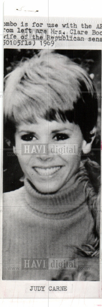 1968 Press Photo Judy Carne Laugh-In - Historic Images