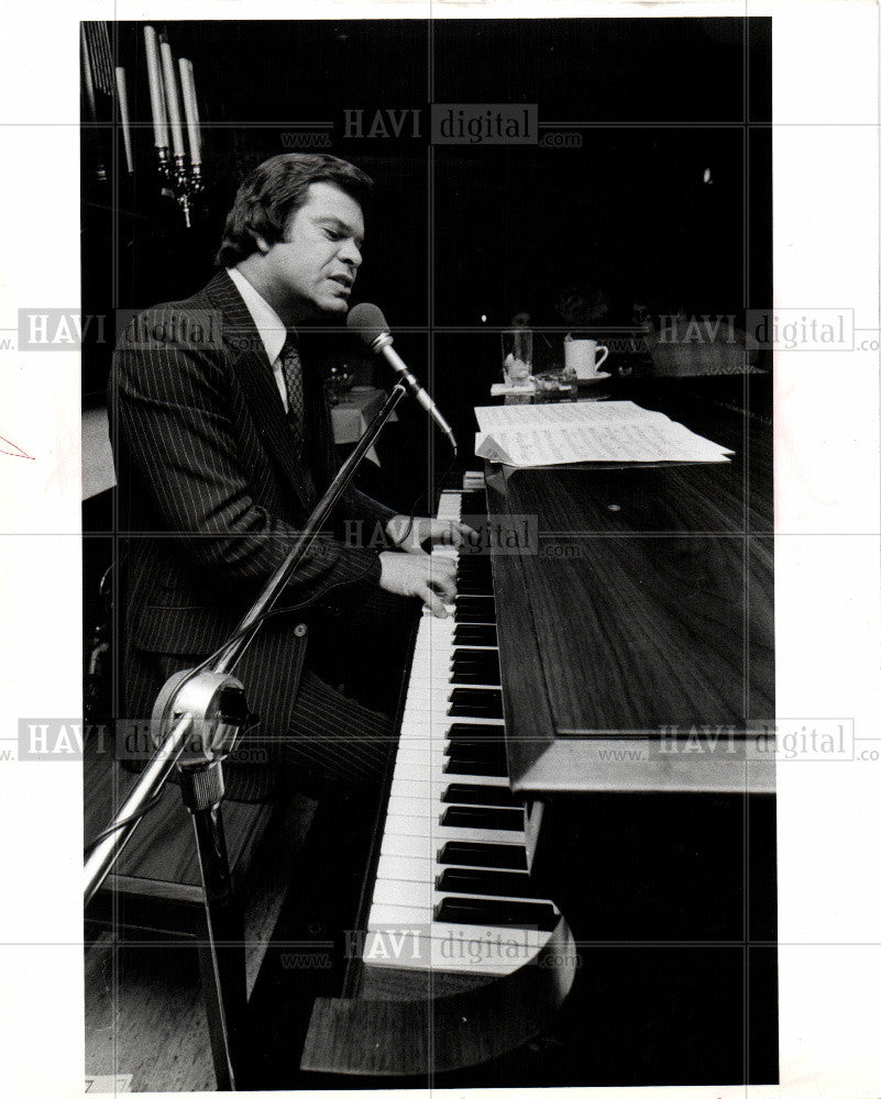 1979 Press Photo Randy Carmicheal Singer - Historic Images