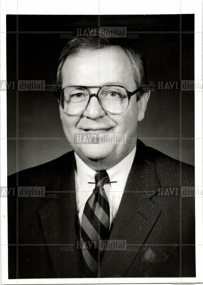 1985 Press Photo Bob Clarkson, Crowley Milner &amp; Co - Historic Images