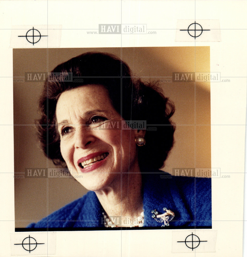 Press Photo Kitty Carlisle American singer actres - Historic Images