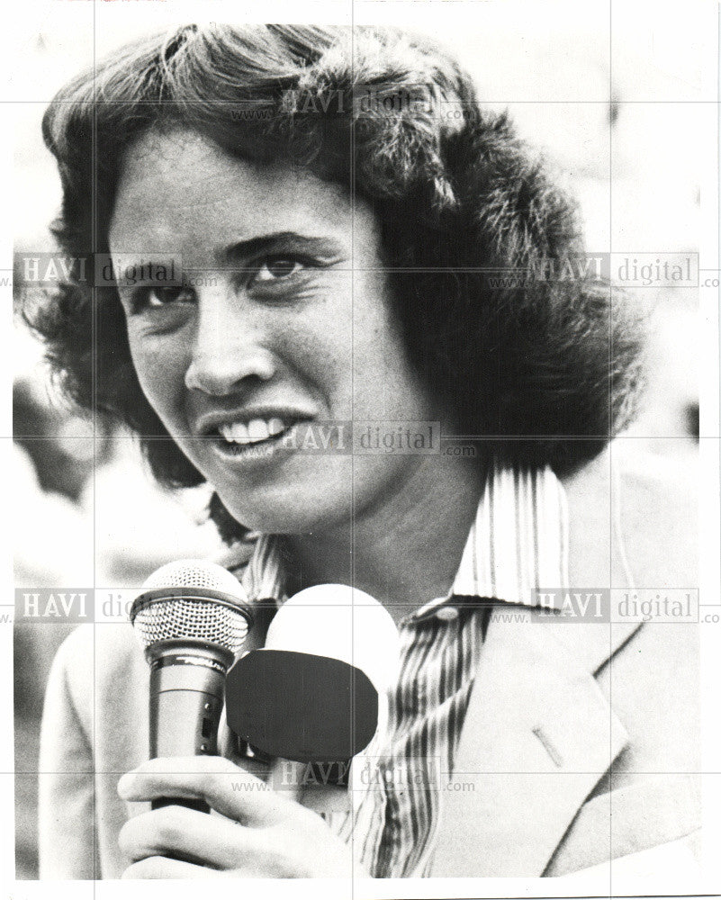 1989 Press Photo Mary Carillo  pro tennis 1989 - Historic Images