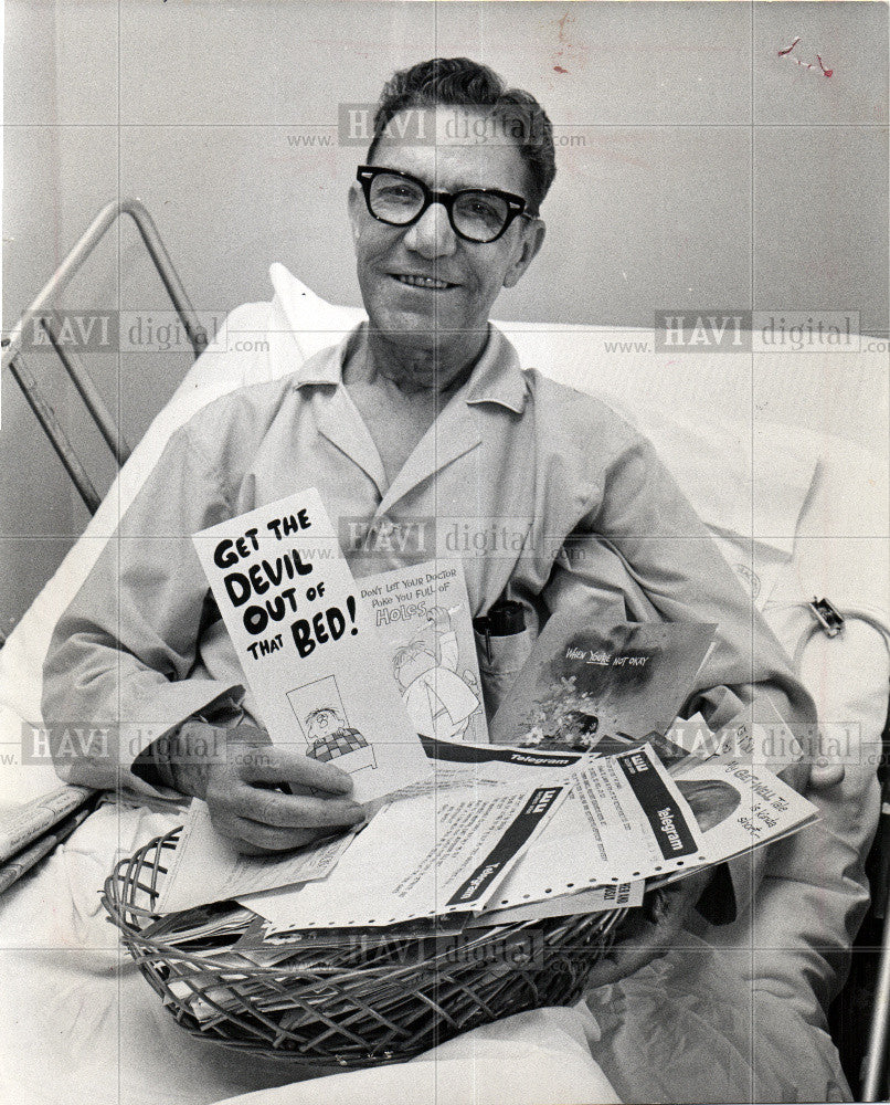 1969 Press Photo Carey racer - Historic Images