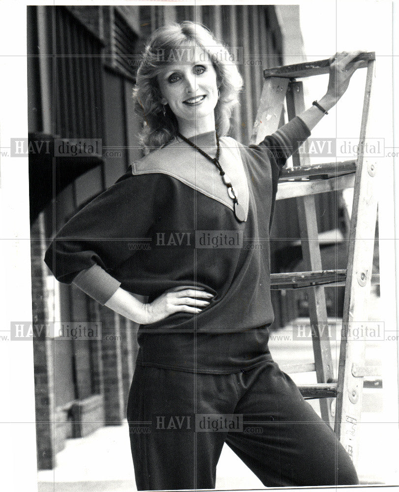 1982 Press Photo Sandra Cardew Ballet Dancer - Historic Images