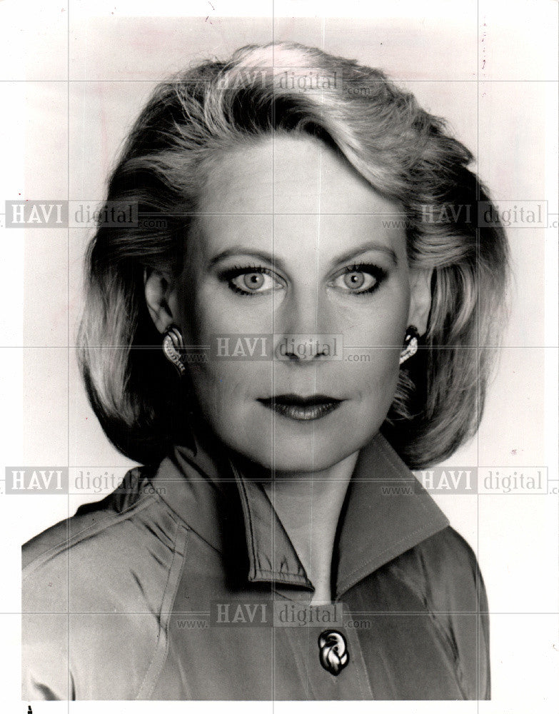 1989 Press Photo Mary Alice Williams  Co anchor - Historic Images