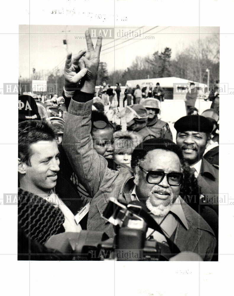 1987 Press Photo Rev.Hosea Williams - Historic Images