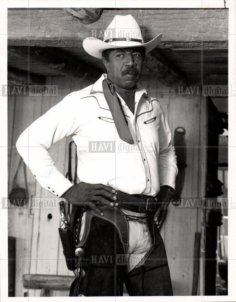 1980 Press Photo Hal Williams Actor - Historic Images