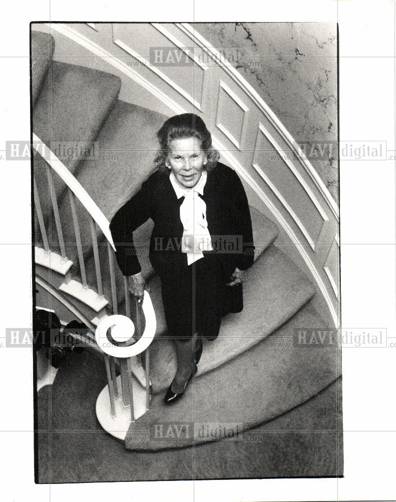 Press Photo Nancy Williams Soapy Williams - Historic Images