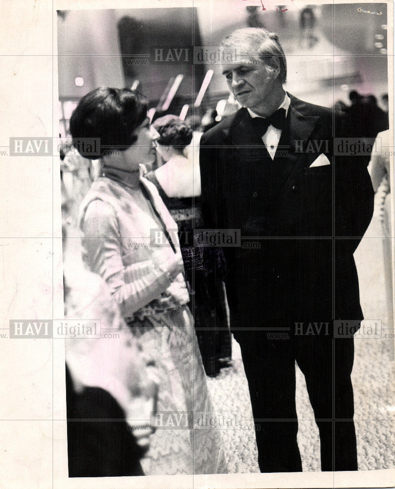 1974 Press Photo G.Mennen Williams Justice Governor - Historic Images