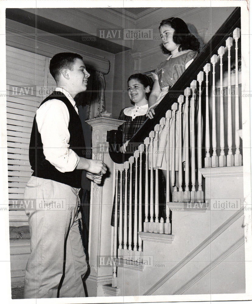 1955 Press Photo Gerhard Mennen Williams Jr. Lansing - Historic Images