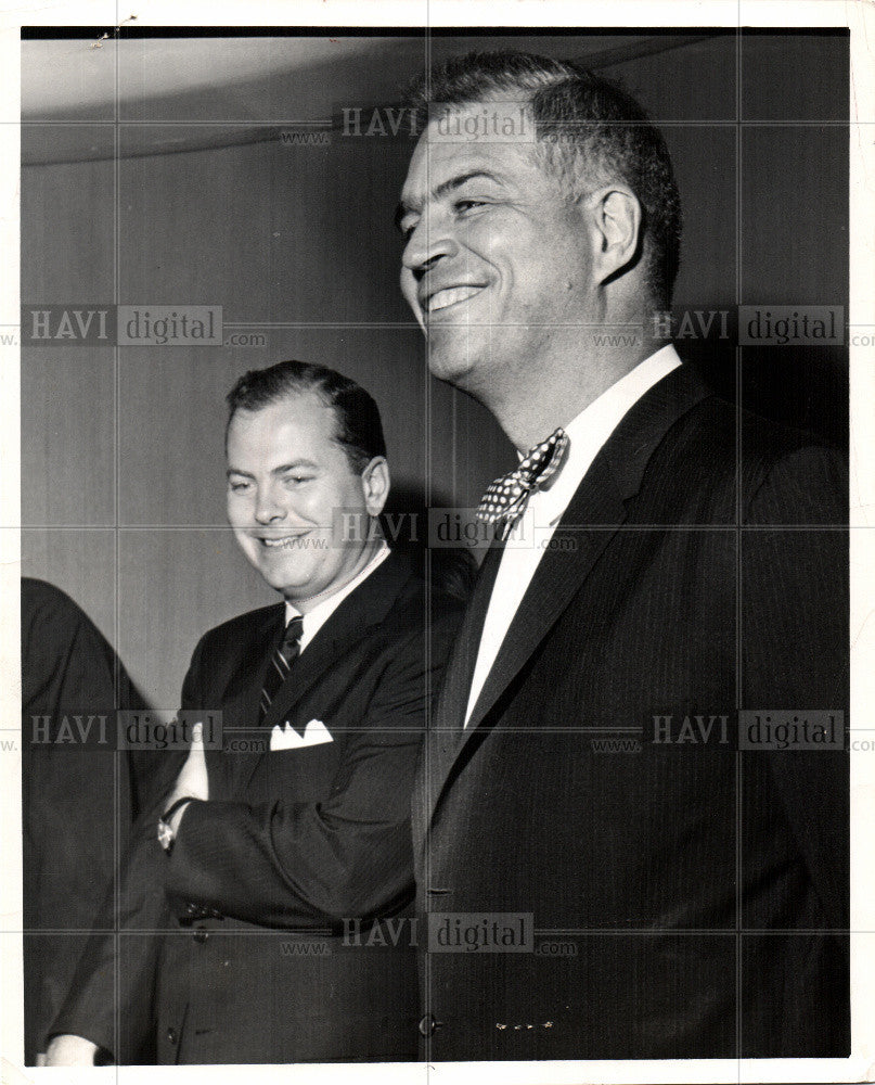 1962 Press Photo G. Mennen Williams Governor Michigan - Historic Images