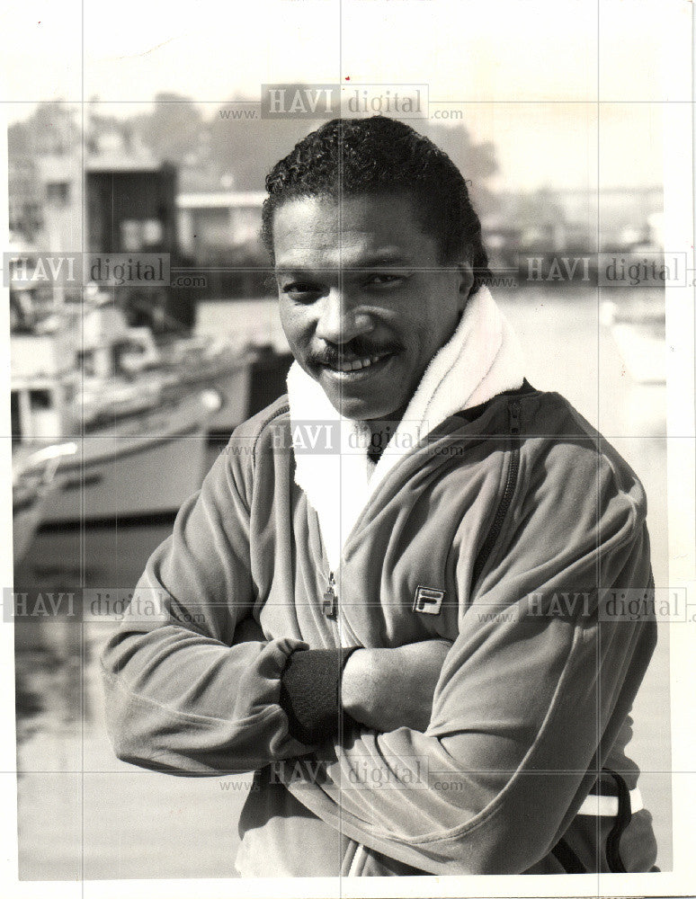 1985 Press Photo Billy Dee Williams Actor - Historic Images