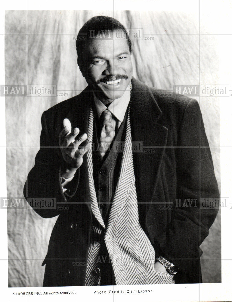 1995 Press Photo Billy Dee Williams  actor - Historic Images