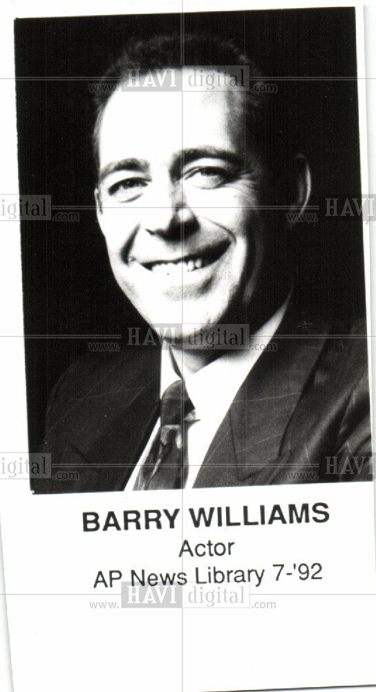 1992 Press Photo Barry William Blenkhorn - Historic Images