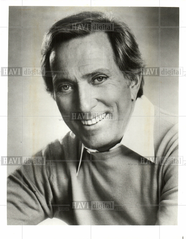 1985 Press Photo Andy Williams American singer - Historic Images