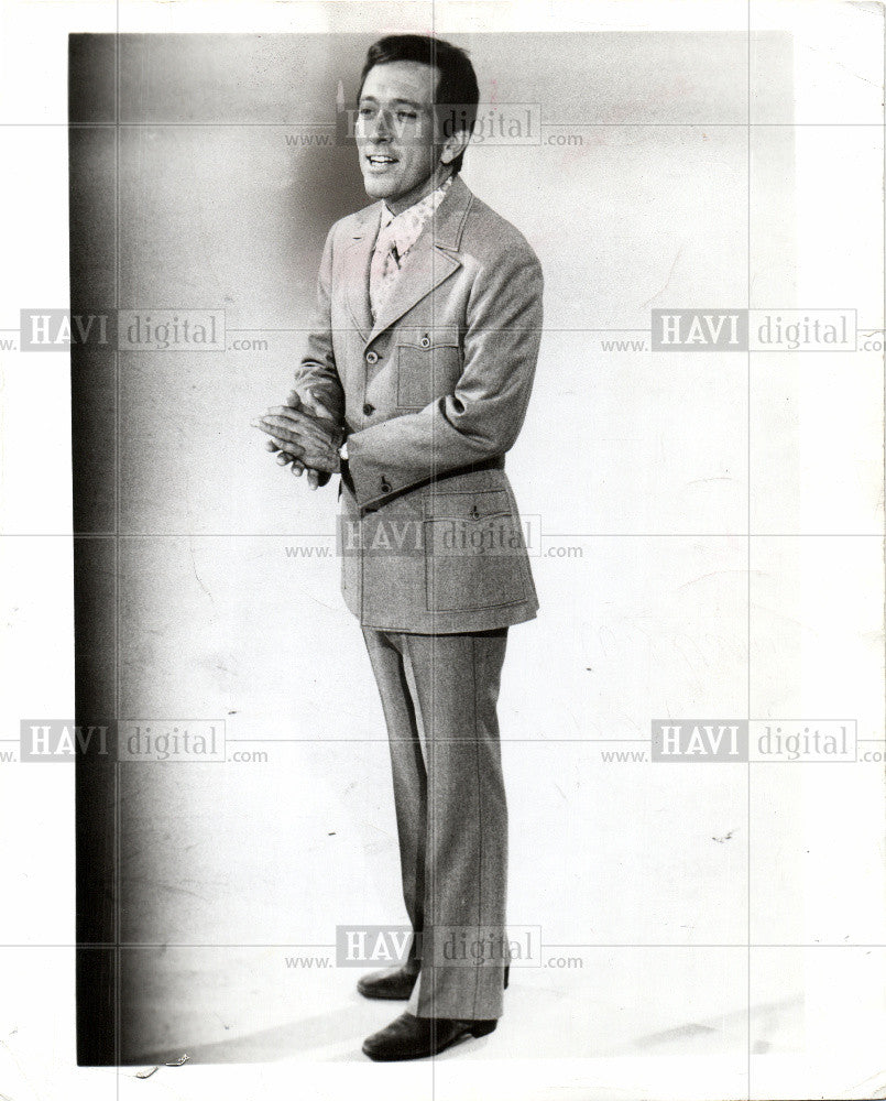 1969 Press Photo Andy Williams tenor singer TV star - Historic Images