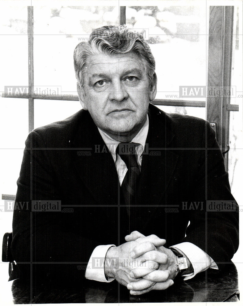 1983 Press Photo Guy Willette soup Kitchen - Historic Images