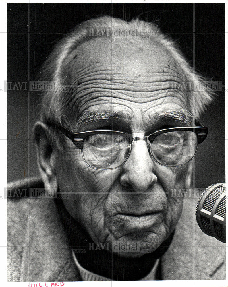 1982 Press Photo John Willard Sr. - Historic Images
