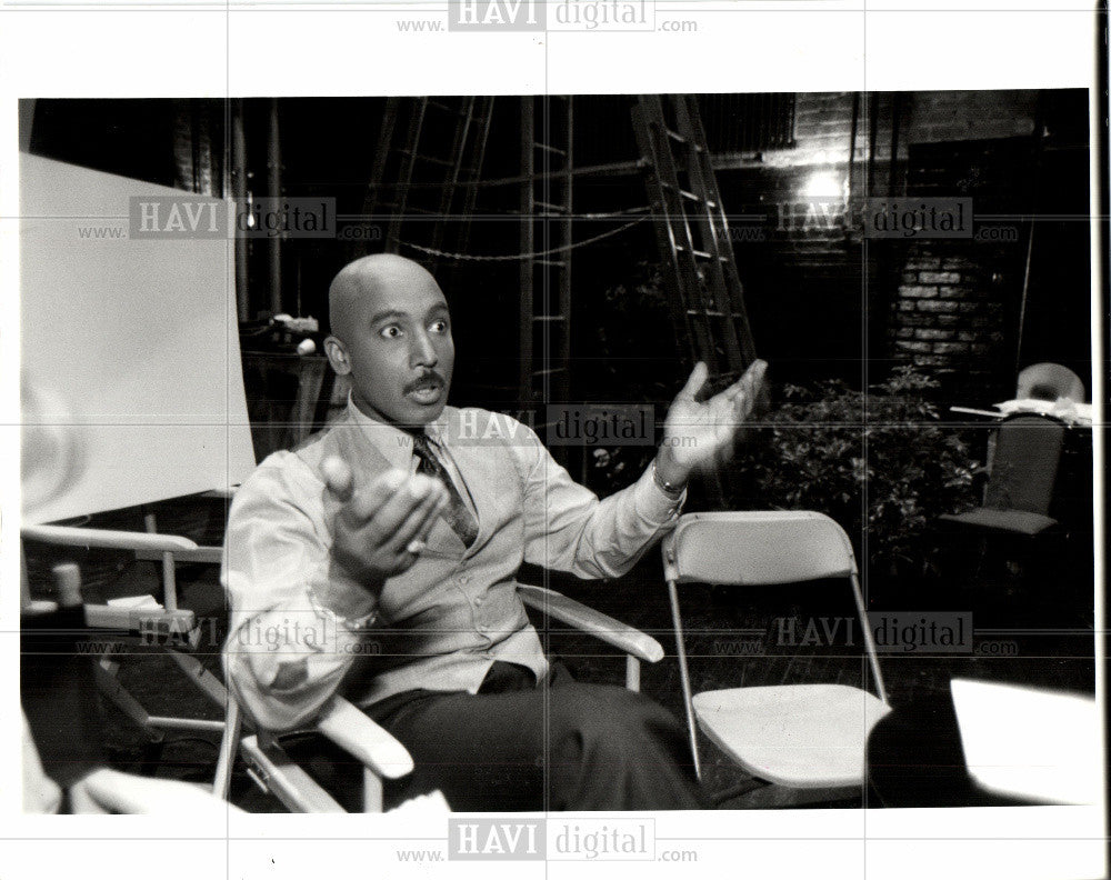 1994 Press Photo Montel Williams Television Personality - Historic Images