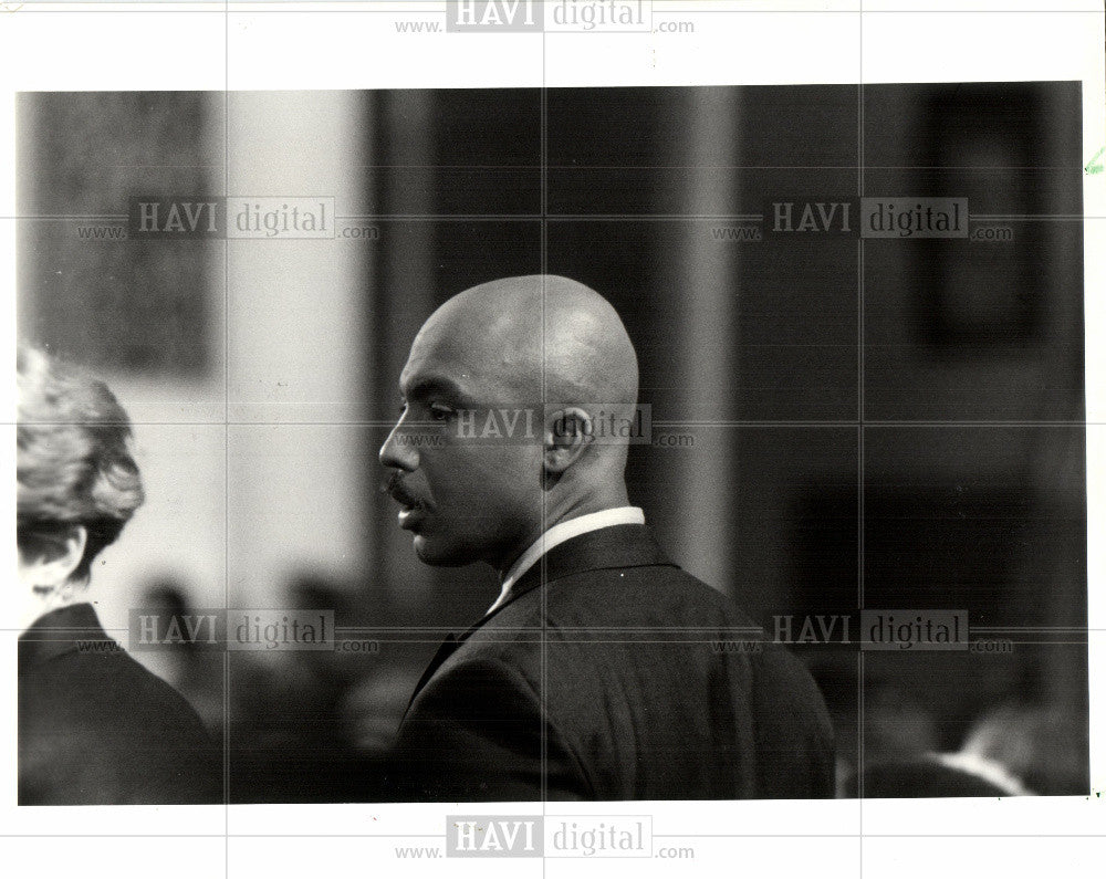 1993 Press Photo Montel Williams Talk show host - Historic Images