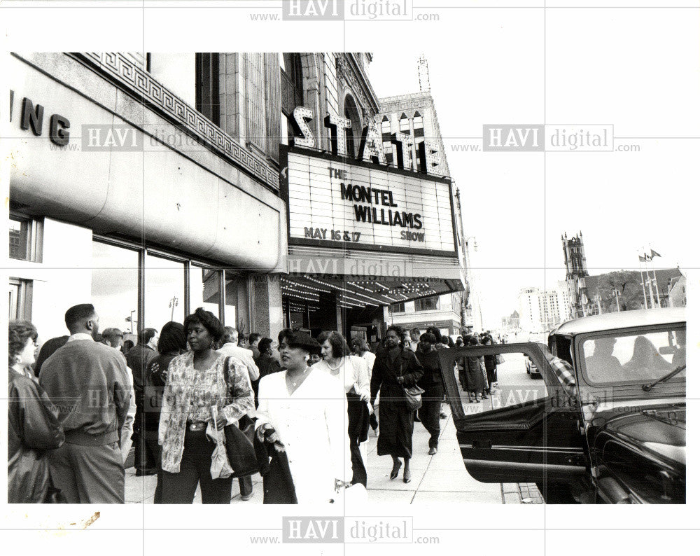 1993 Press Photo Montel Williams show - Historic Images