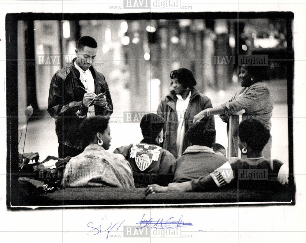 1989 Press Photo Micheal Williams - Historic Images