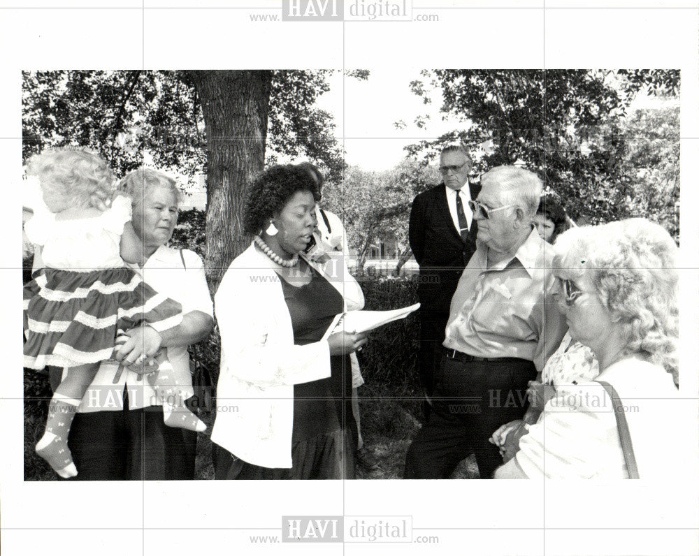 1985 Press Photo Lavalle Williams - Historic Images