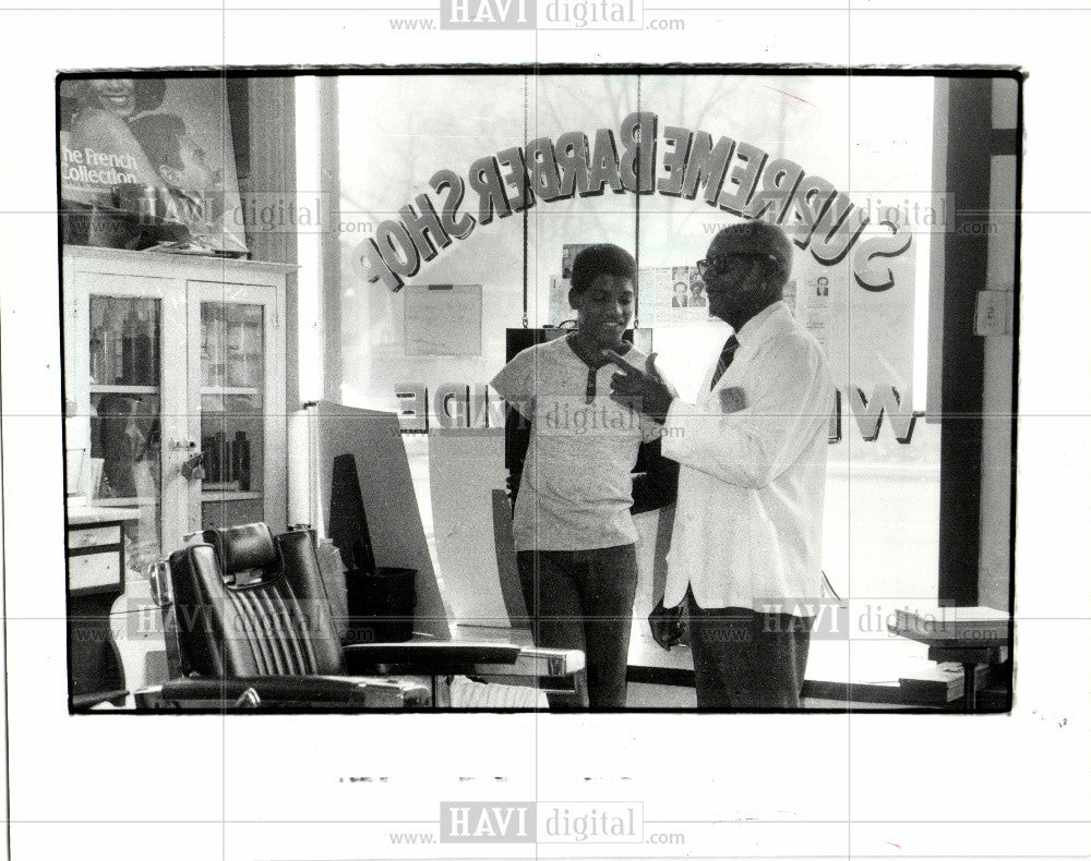 1996 Press Photo Lamont Williams Meets the Challenge - Historic Images