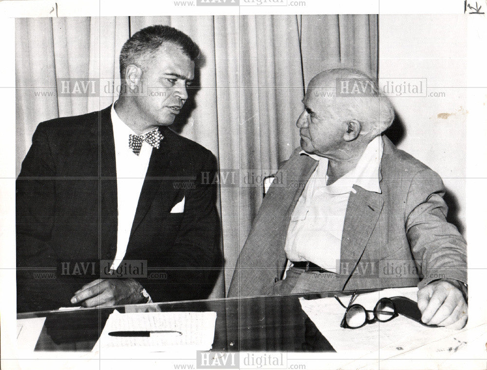 1959 Press Photo G. Mennen Williams Politician - Historic Images