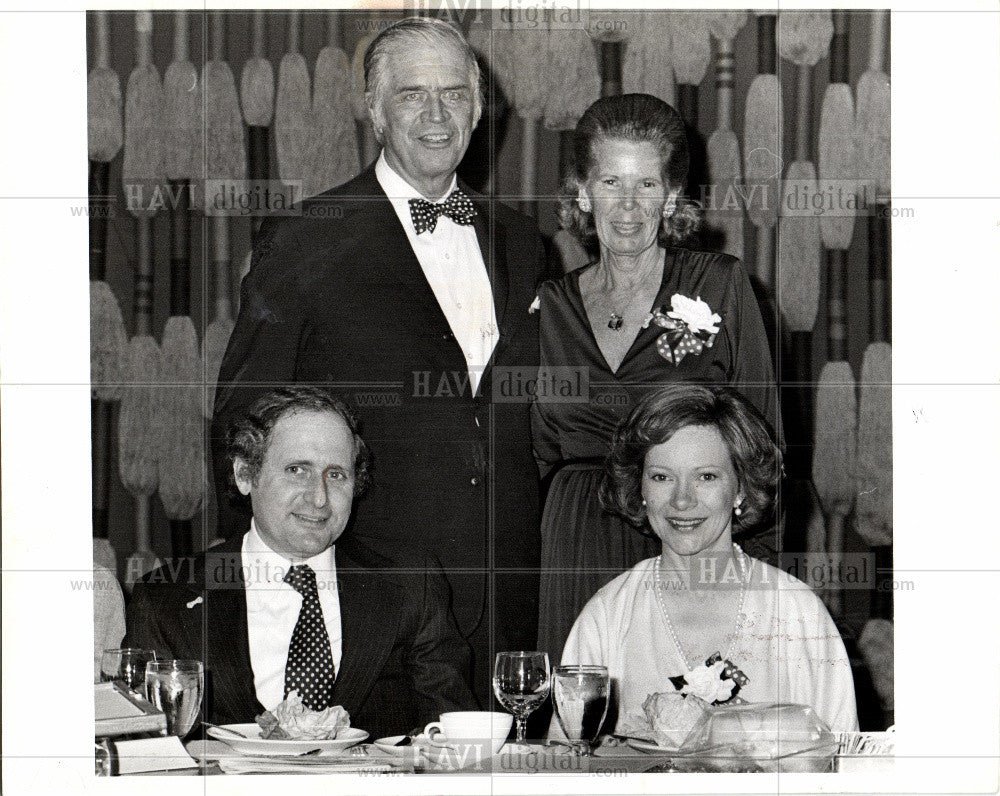 1986 Press Photo Soapy Williams politician - Historic Images