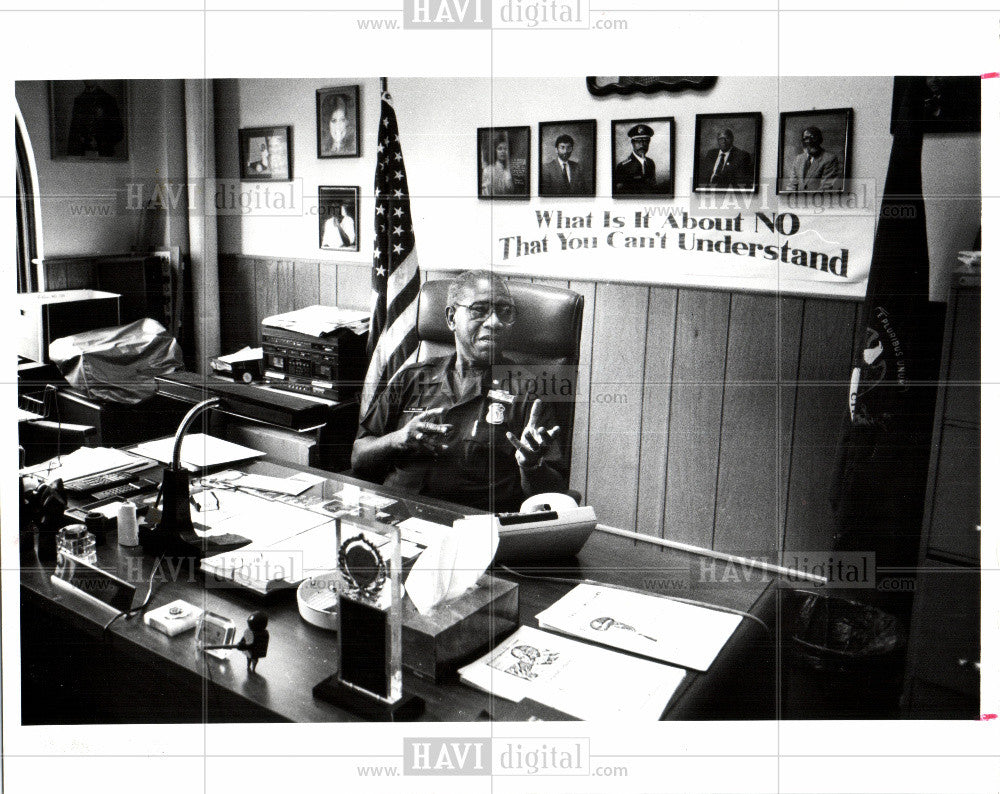 1991 Press Photo WHAT IS ABOUT NO - Historic Images