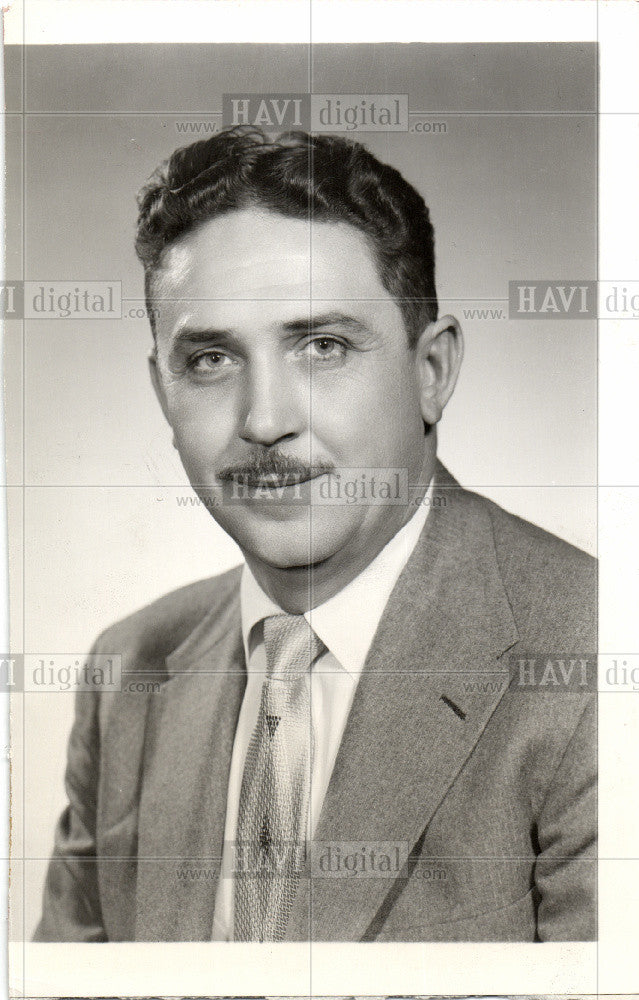 1958 Press Photo CJ Demrick Amplex Division - Historic Images