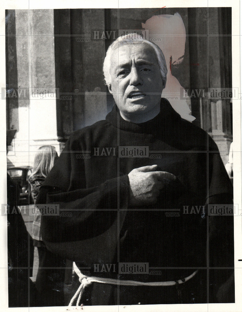 1973 Press Photo Italian director and actor - Historic Images