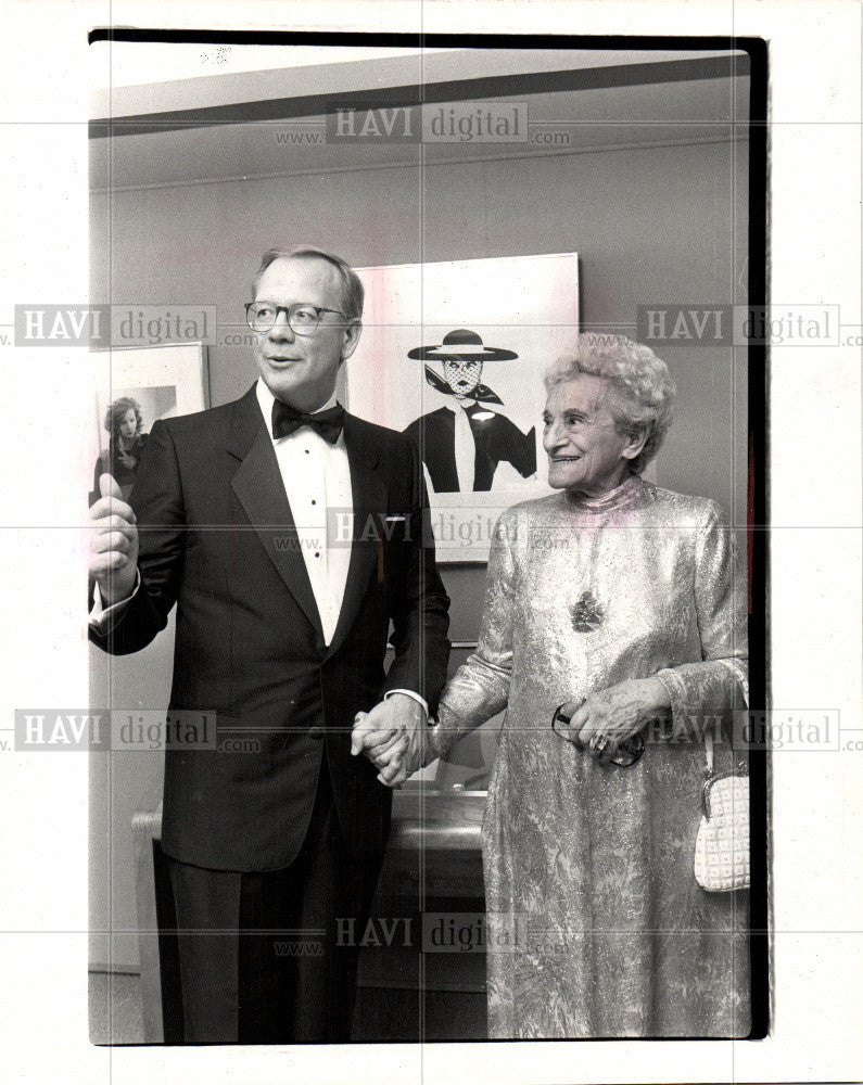 1983 Press Photo Peggy De Salle Birmingham gallery - Historic Images