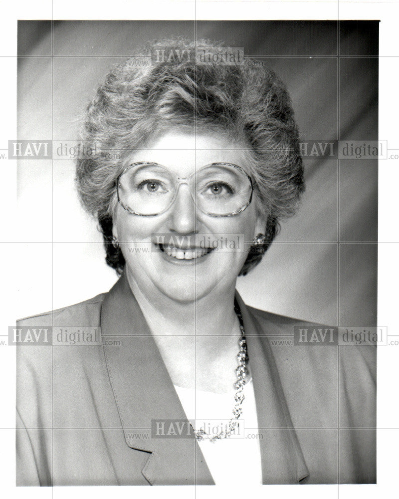 1990 Press Photo Macomb Philis Desaele 1990 glasses - Historic Images