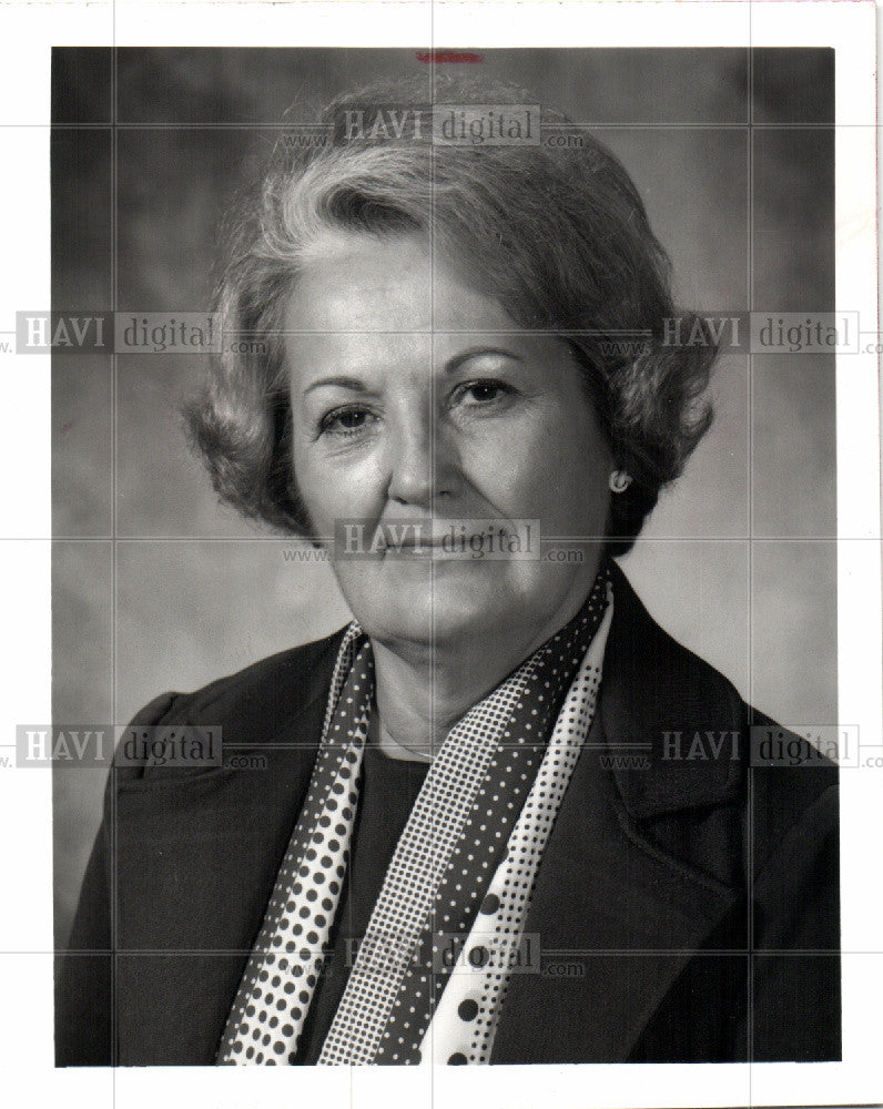 1981 Press Photo Barbara De Roseau GMC Truck  Coach - Historic Images