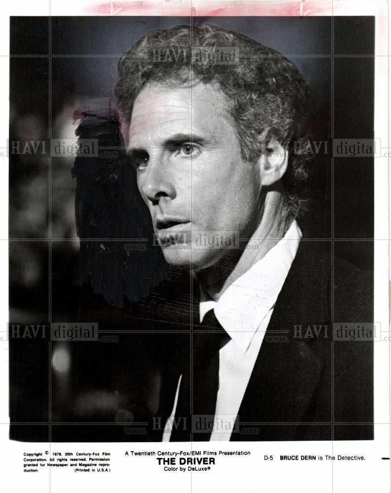 1978 Press Photo Bruce Dern - Historic Images