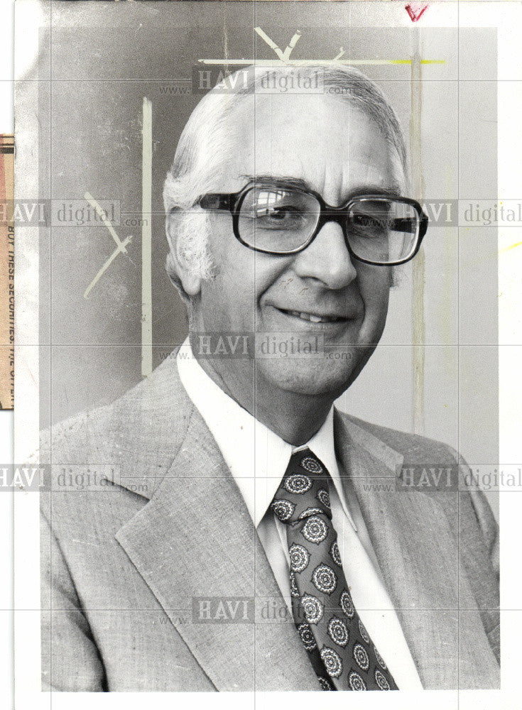 Press Photo Max De Pree Herman Miller Furniture Co - Historic Images