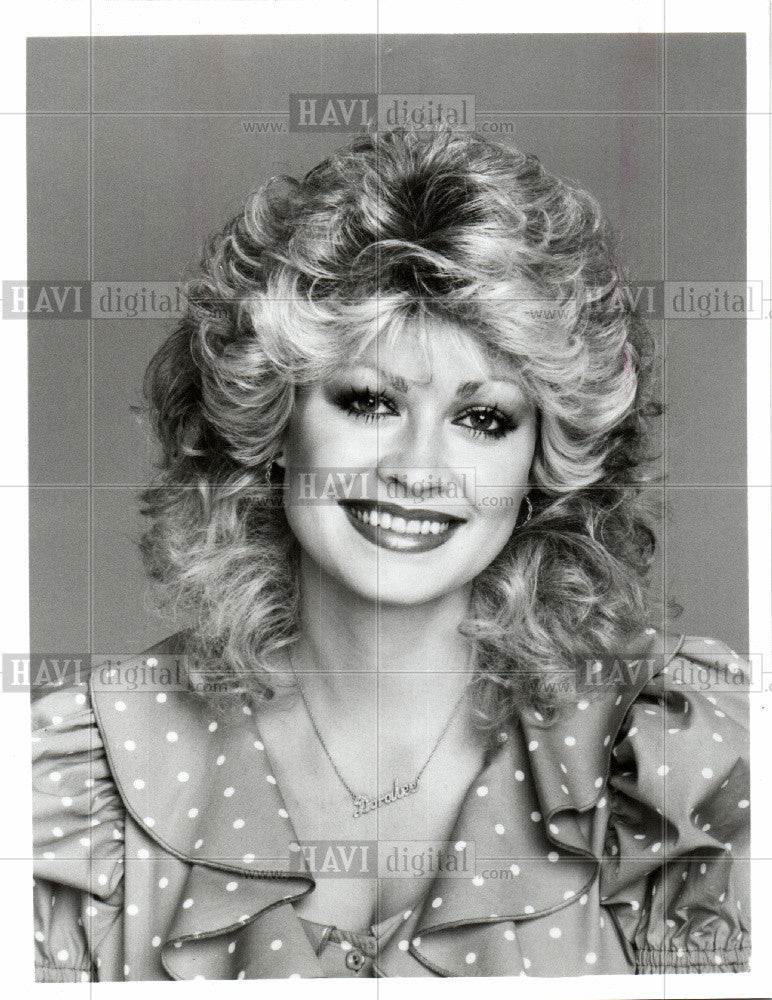 1982 Press Photo Rachel Dennison 9 to 5 Doralee ABC TV - Historic Images