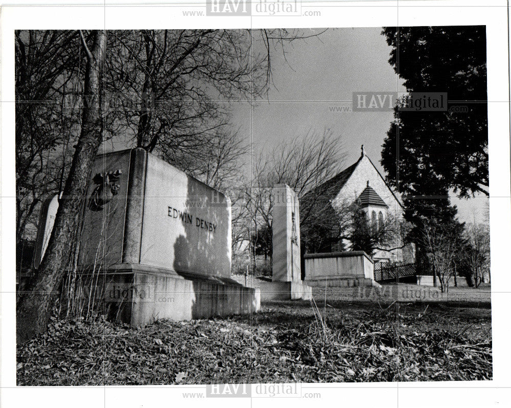 Press Photo EDWIN DENBY - Historic Images