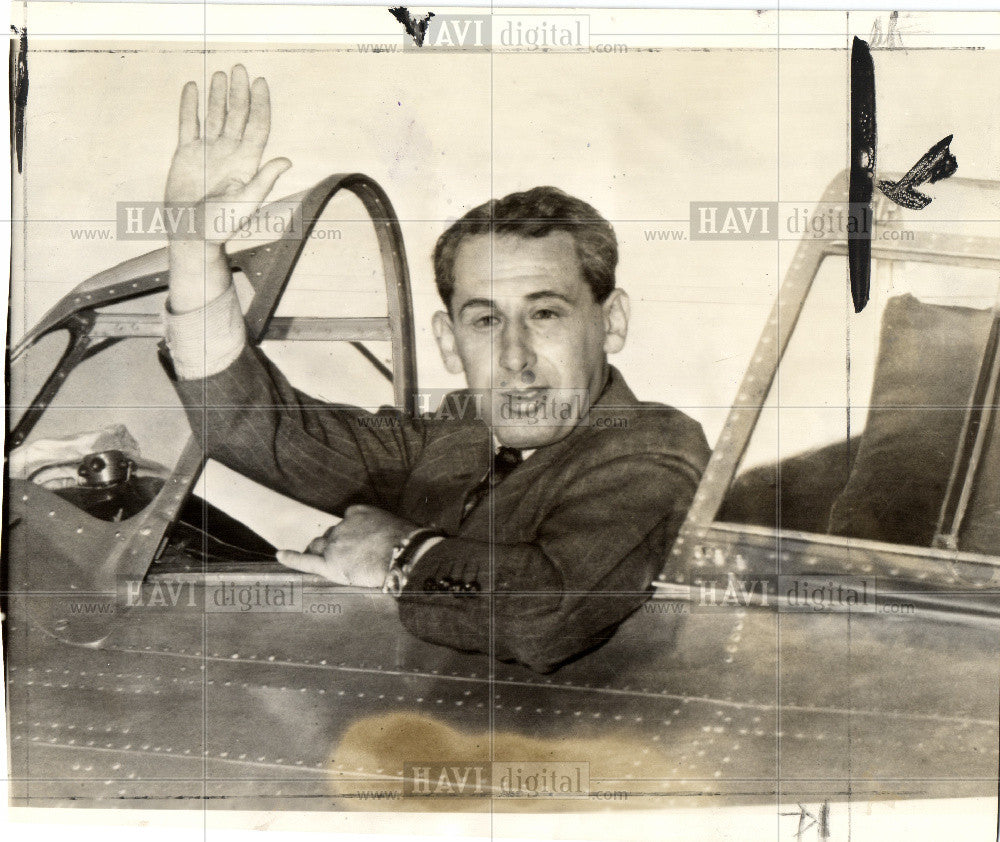 1931 Press Photo Albert Derancourt, racing - Historic Images