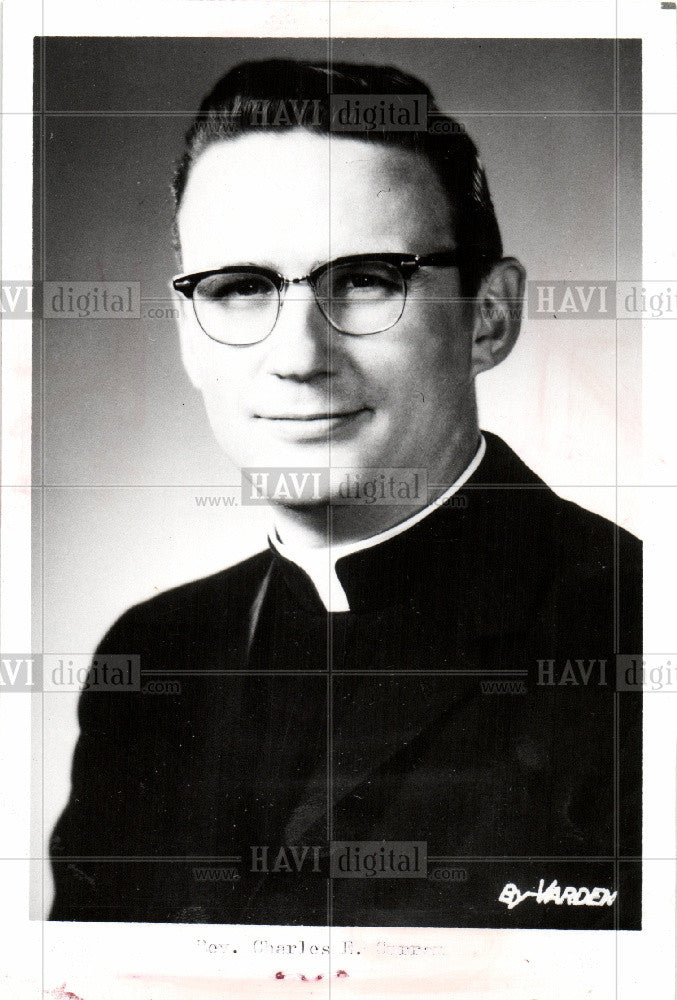 1967 Press Photo Rev. Charles E. Curran - Historic Images