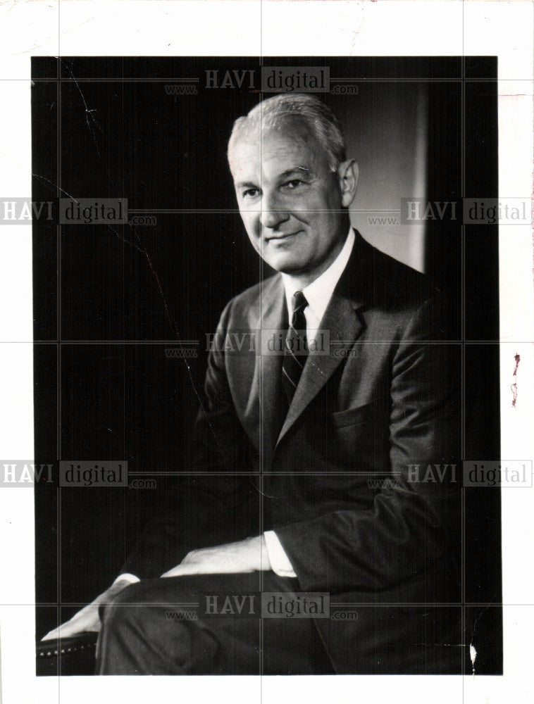 1968 Press Photo Harry Cunningham - Historic Images