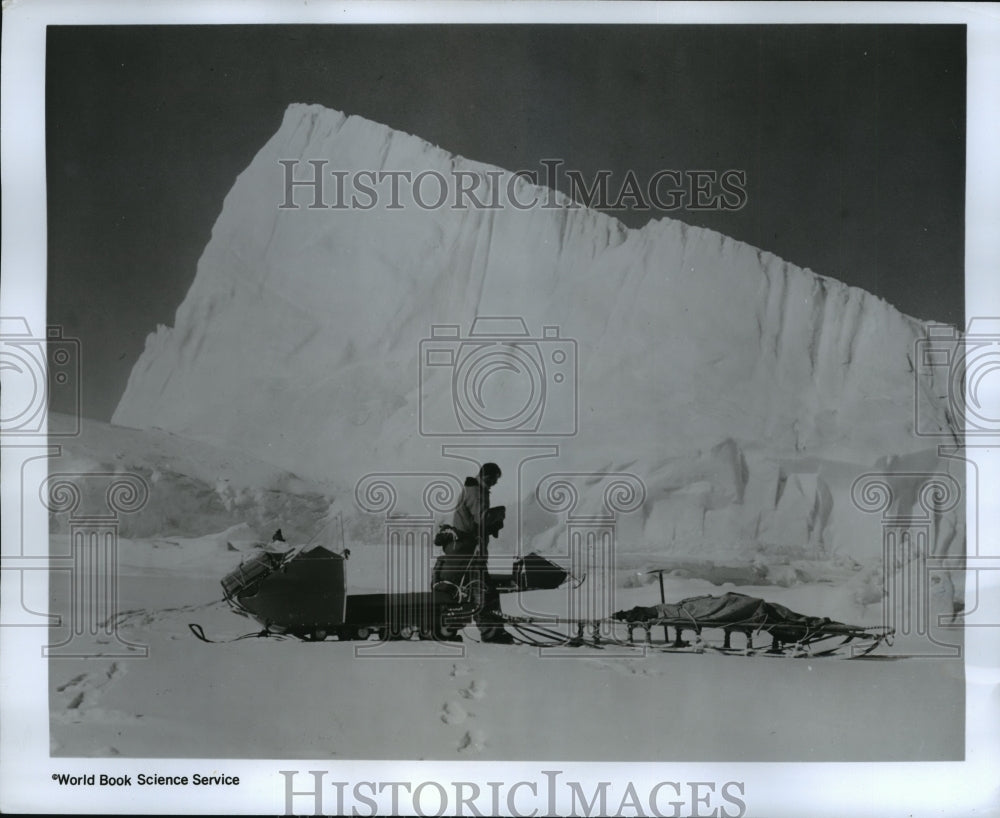 1968 Moubray Bay Iceberg, Antarctica  - Historic Images