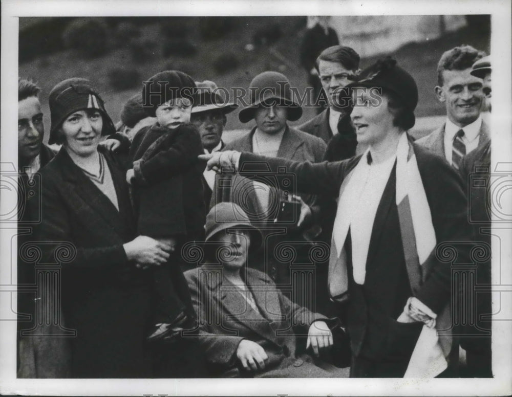 1960 Press Photo Lady Astor First Female Parliament Member British Campaign - Historic Images