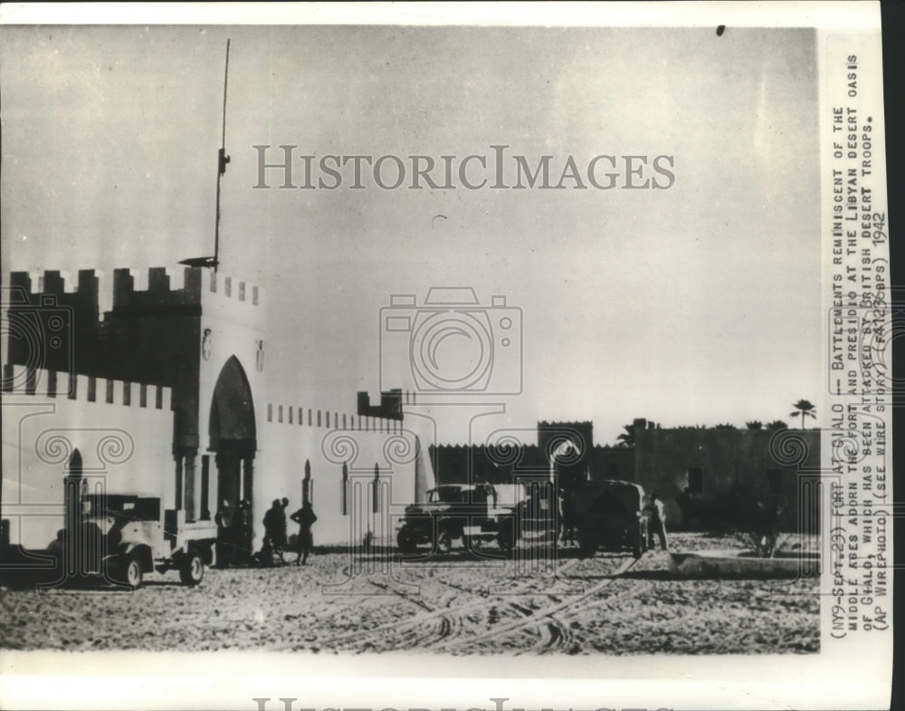 1942 Gialo, Libya Fort and Presidio  - Historic Images