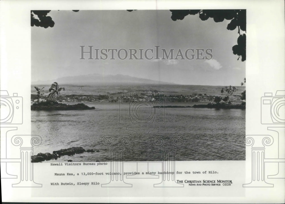 Press Photo Mauna Kea Volcano, Hilo, Hawaii - Historic Images