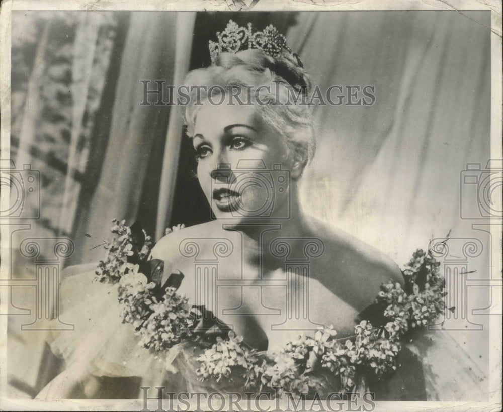 1957 Press Photo Actress Kim Novak as Jeanne Eagels - Historic Images