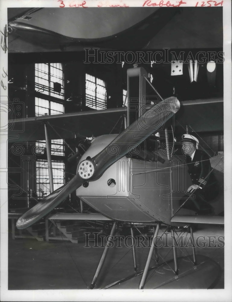 1966 Press Photo N-9 Navy Seaplane of 1918 - Historic Images