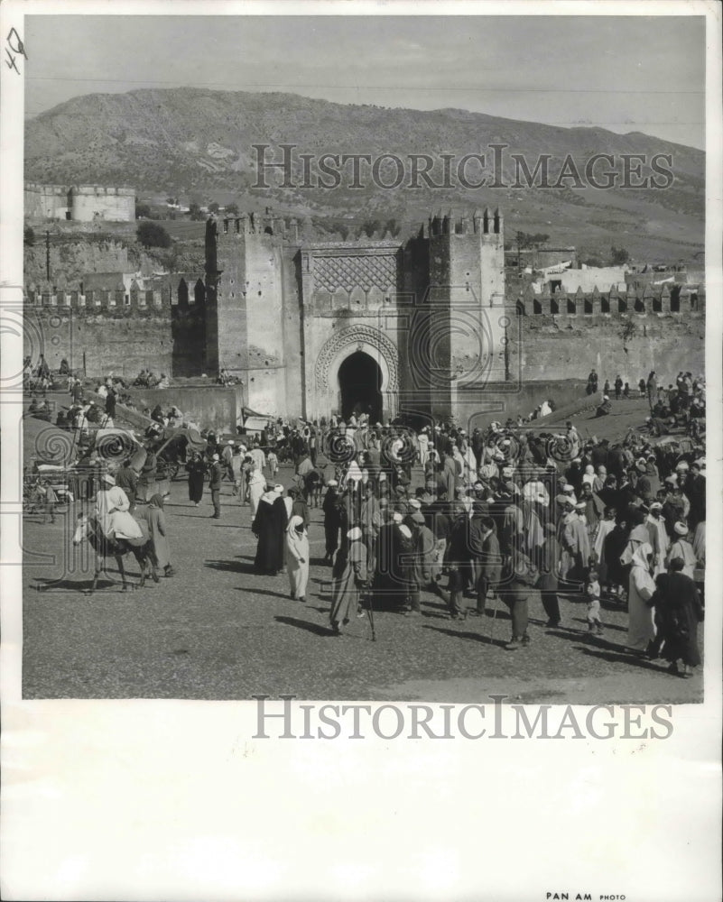 1963 Press Photo Fez, Morocco - Historic Images